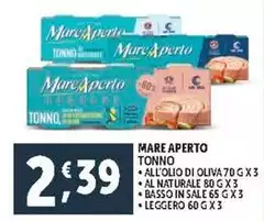 Mare Aperto - Tonno All'Olio Di Oliva