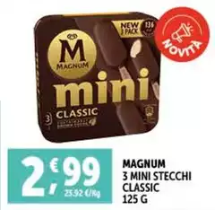 Magnum - 3 Mini Stecchi Classic