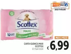 Scottex - Carta Igienica Maxi