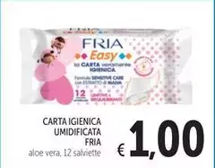 Fria - Carta Igienica Umidificata