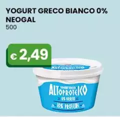 Neogal - Yogurt Greco Bianco 0%