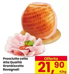Rovagnati - Prosciutto Cotto Alta Qualità Granbiscotto