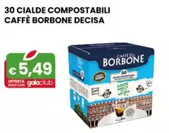 Caffe Borbone - 30 Cialde Compostabili Decisa