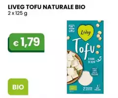 Liveg - Tofu Naturale Bio 