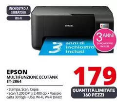 Epson - Multifunzione Ecotank ET-2864