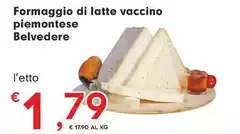 Belvedere - Formaggio Di Latte Vaccino Piemontese