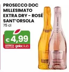 Sant'orsola - Prosecco DOC Millesimato Extra Dry/Rose
