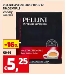 Pellini - Espresso Superiore N'42 Tradizionale