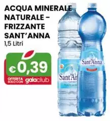 Sant'anna - Acqua Minerale Naturale/ Frizzante