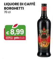 Borghetti - Liquore Di Caffè