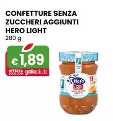 Hero - Confetture Senza Zuccheri Aggiunti Light
