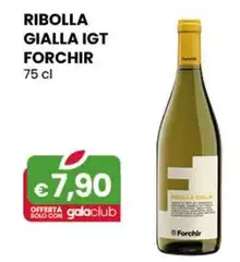 Forchir - Ribolla Gialla IGT