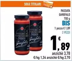 Garofalo - Passata 