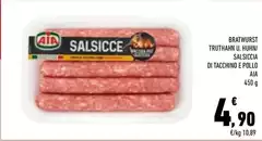 Aia - Salsicce Di Tacchino E Pollo