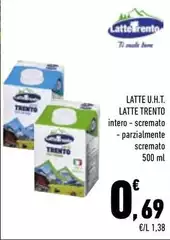 Latte trento - Latte U.H.T.