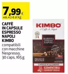 Kimbo - Caffè In Capsule Espresso Napoli