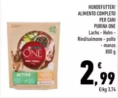 Purina - Alimento Completo Per Cani One