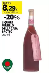Brotto - Liquore Mirtillo Della Casa