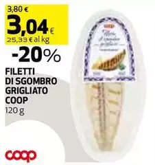 Coop - Filetti Di Sgombro Grigliato