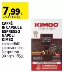 Kimbo - Caffè In Capsule Espresso Napoli