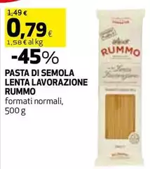 Rummo - Pasta Di Semola Lenta Lavorazione