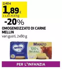Mellin - Omogeneizzato Di Carne