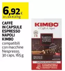 Kimbo - Caffè In Capsule Espresso Napoli