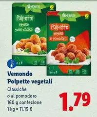 Vemondo - Polpette Vegetali