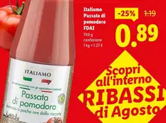Italiamo - Passata Di Pomodoro FDAI