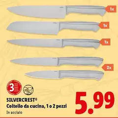 Silvercrest - Coltello Da Cucina, 1 O 2 Pezzi 