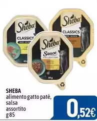 Sheba - Alimento Gatto Patè, Salsa