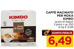 Kimbo - Caffe Macinato Per Moka