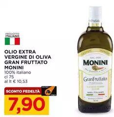 Monini - Olio Extra Vergine Di Oliva Gran Fruttato