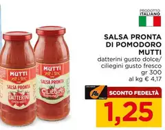 Mutti - Salsa Pronta Di Pomodoro
