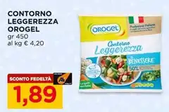 Orogel - Contorno Leggerezza
