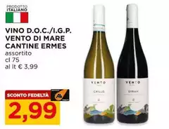 Cantine Ermes - Vino D.O.C./I.G.P. Vento Di Mare