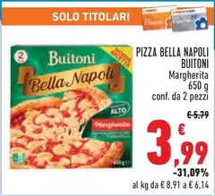 Buitoni - Pizza Bella Napoli