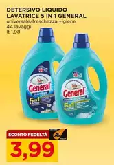 General - Detersivo Liquido Lavatrice 5 In 1