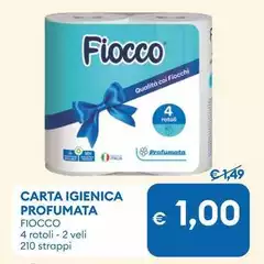 Fiocco - Carta Igienica Profumata