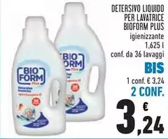 Bioform - Detersivo Liquido Per Lavatrice