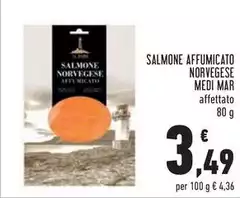 Salmone Affumicato Norvegese