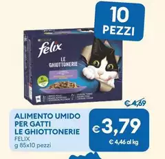 Felix - Alimento Umido Per Gatti Le Ghiottonerie