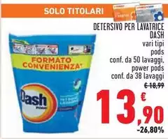 Dash - Detersivo Per Lavatrice