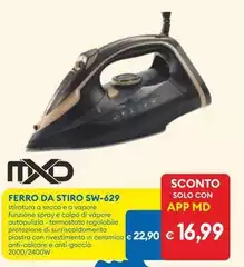 Mxo - Ferro Da Stiro SW-629