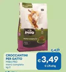 Miba Pro - Croccantini Per Gatto