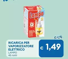 Lampo - Ricarica Per Vaporizzatore Elettrico