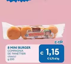 Compagnia Dei Panettieri - 8 Mini Burger