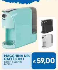 Macchina Del Caffè 3 In 1