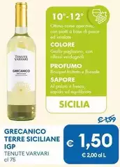 Tenute Varvari - Grecanico Terre Siciliane IGP