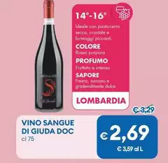 Vino Sangue Di Giuda DOC